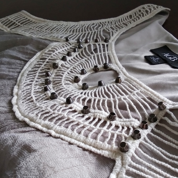 Fully Lined Riveted Maxi Dress by AGB - Picture 5 of 9